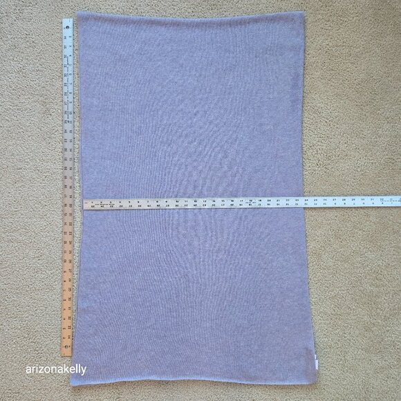 The Cashmere Project Accessories - The Cashmere Project Heathered Lavender Knit Scarf